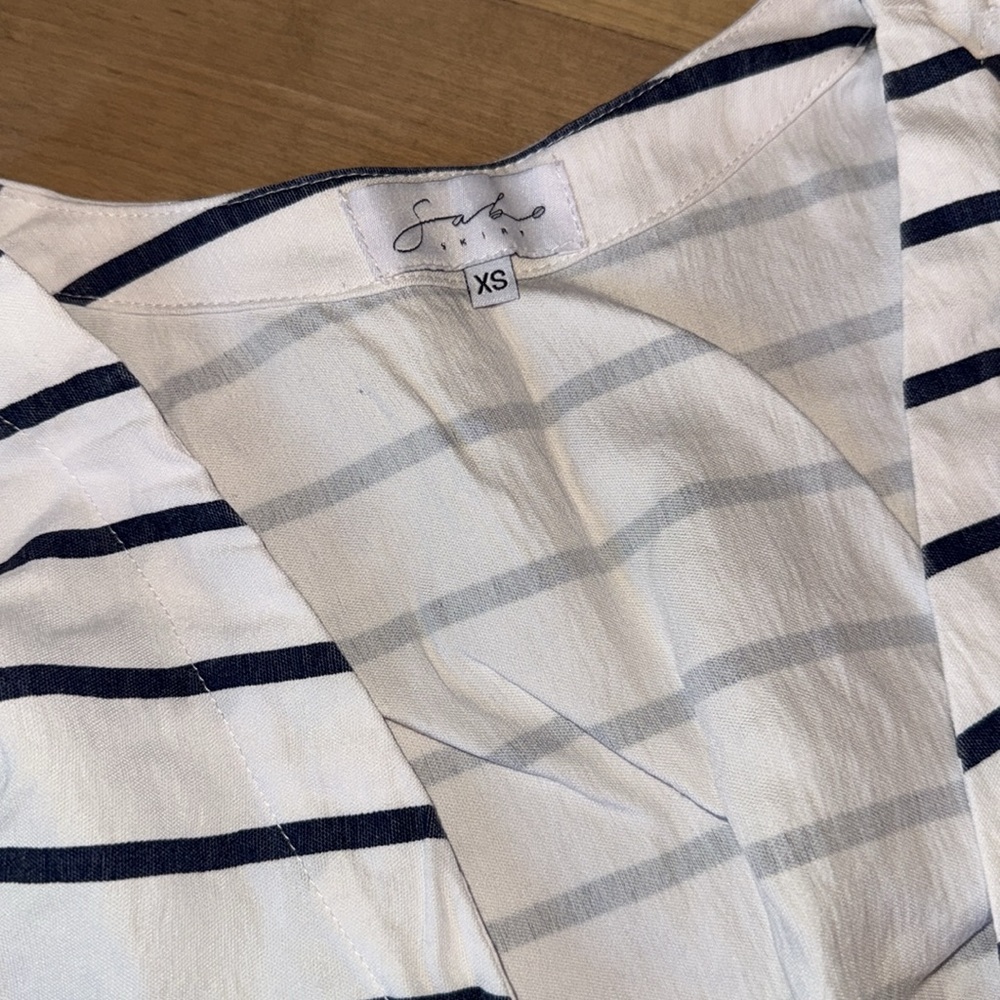 Sabo skirt striped shorts tunic set - Picture 6 of 13